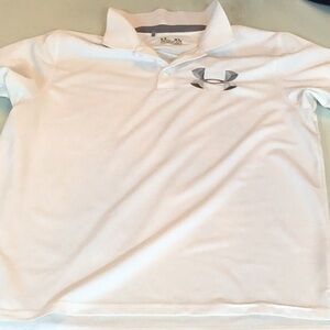 Under Armour White Polo Shirt